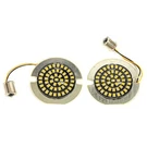 Drag Specialties 1156 Flat-style Rear Dual Ring Turn Signal Inserts 2020-1810. Fixed Price $98.75.