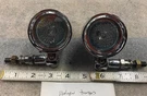 Halogen Mini Bullet Turn Signals Harley Chopper Kuryakyn Headwinds Chrome Clean!. Fixed Price $99.95.
