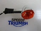 Triumph Bonneville T120 T100 Thruxton 1200 Chrome Indicator Front Left T2705444. Fixed Price $50.89.