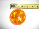 Vintage Honda Motorcycle Parts Turn Signal Lens #33402-268-671. Fixed Price $7.50.