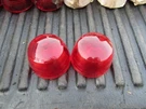 Nos Turn Signal Flasher Lens Yamaha RD60 R5 HT1 DS6 RT1 XS1 211-83332-75-00 QTY2. Fixed Price $18.00.