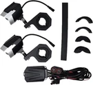Pathfinder PL80LRS Dual Switchback Led Lights Silver/black Wired Remote Pr. Fixed Price $203.84.