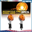 Front&rear Turn Signal Lights Amber For Yamaha V-star 650 950 1300 XVS400 2-20X. Fixed Price $160.64.