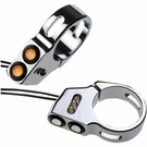 Joker Machine 05-200-3C Rat Eye Led Fork Mounted Turn Signals 49MM Chrome.... Fixed Price $151.16.