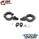 Drag Specialties 2020-1268 Gloss Black 39MM Front Turn Signal Relocation Kit. Fixed Price $100.83.