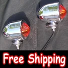 Turn Signal Bullet Lights Amber Dual Filament Set For Big Dog Motorcycle. Fixed Price $29.95.