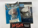 Harley Baron Chrome Rectangular Marker Lights Lamps DS280160. Fixed Price $30.60.