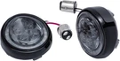Ciro Fang Turn Signal Inserts With Bezel Rear Black Smoke Lens #45621. Fixed Price $159.99.