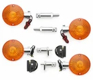Front & Rear Turn Signal Set Honda CB550K CB750K 1975-1976. Fixed Price $175.95.