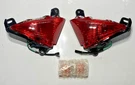 Kawasaki Ninja ZX6/636, ZX10, ZX14, Concours, Front Turn Signal Lenses, Red. Fixed Price $49.95.