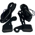 Drag Specialties Marker Lights Black Clear Lens '04-'13 Xl 2040-3059. Fixed Price $173.63.