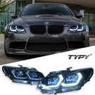 Dual Led Headlight For 2007-2010 Bmw Series E92 E93 328I 335I Front Lamps Drl. Fixed Price $899.00.
