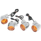 Drag Specialties 2020-0391 Dot Bullet Style Turn Signal Kit Diamond Mount Bases. Fixed Price $282.83.