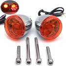 Amber Lens Rear Led Running Brake Turn Signal Indicator Light For Harley 92-17 X. Fixed Price $22.80.