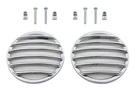 Turn Signal Lens Grille Set Chrome For Harley-davidson. Fixed Price $42.99.