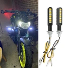 Motorcycle Led Turn Signal Flowing Blinker Lights Indicator For Yamaha MT07 MT09. Fixed Price $13.89.