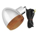 Bikemaster Turn Signals And Lenses Rear Left Chrome/orange 25-1064. Fixed Price $40.99.