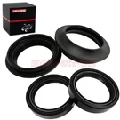 4PCS 43X55X11 Motorcycle Front Fork Damper Shock Oil & Dust Seals Kit Black. Fixed Price $6.99.
