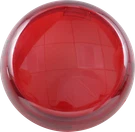 Drag Specialties Red Rear Turn Signal Lens For 2000-2025 Harley Davidson Bullet. Fixed Price $8.95.