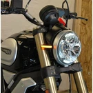 New Rage Cycles Compatible With Ducati Scrambler 1100 Front Turn Signals. Fixed Price $120.00.