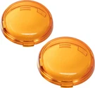 Amber 2" Bullet Style Turn Signal Lenses Pair Letric Lighting LLC-2A. Fixed Price $21.95.