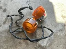 Oem Harley Softail Dyna Sportster Chrome Front Bullet Turn Signals 2000-2013. Fixed Price $50.00.