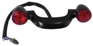Black Led Turn Signals For 17+ Harley Touring Flht Rear Fender 67800491 11473. Fixed Price $160.95.