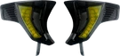 Custom Dynamics Shark Demon? Turn Signal Vents Yellow Lens SD-RG23-VTS-AB. Fixed Price $317.95.