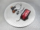 2008 05-09 Suzuki SV650S Rear Left Right Turn Signal Tail Light Lamp Lens. Fixed Price $48.37.