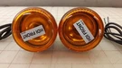 Pair Of Harley Davidson Gray Chromed Bullet Turn Signals P21W Hdi. Fixed Price $14.99.