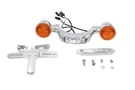 Harley Chrome Bullet Rear Turn Signal Bar And License Plate Fits 1999-2008 Flhr,. Fixed Price $188.99.