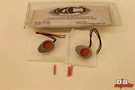 New Greggs Customs Yamaha 2003-05 R6 Silver/amber Flush Mount Turn Signals. Fixed Price $59.95.