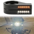 Fork Clamp Front 39-41MM Led Turn Signal Lights Honda Vtx 1300C VT1100 VT750. Fixed Price $25.06.
