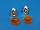 Harley-davidson 15-25 Road Glide Oem Turn Signal Housings (no Sockets) 67800512. Fixed Price $23.99.