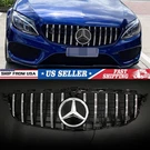 For Mercedes Benz C-class W205 Front Grille C300 C43 2019-2021 W/led Star. Fixed Price $156.65.