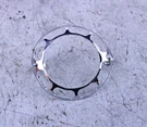 V-twin Mfg Chrome Turn Signal Trim Set Pair Fxr Shovelhead 09-708. Fixed Price $25.00.