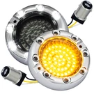 Eagle Lights 3.25IN Front Led Turn Signals White Drl Ring Harley-davidson. Fixed Price $99.99.