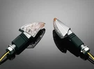 Highway Hawk Led Shark Turn Signal Sets Long Stem Chrome HH-68-9291. Fixed Price $30.57.