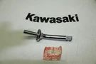 Nos Genuine Kawasaki G5 KE100 Rear Signal Lamp Bracket Oem # 23051-044. Fixed Price $39.95.