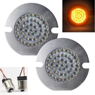 Eaglelights 3" Led Amber Rear Turn Signals Harley Heritage Classic Electra Glide. Fixed Price $89.99.