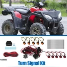 1 Set Black Led Atv Turn Signal Kit Fit For Polaris Rzr Ranger Turbo. Fixed Price $53.49.