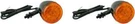 Custom Dynamics Gloss Black Probeam Led Amber Turn Signal Kit Pb-unv-ts-a-b. Fixed Price $150.00.