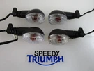 Triumph Daytona 675 650 600 Tiger 1050 Sprint Gt St Indicators Set Of 4 Genuine. Fixed Price $117.14.