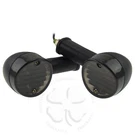 Stalk Turn Signal Smoke Black Universal Light Motorcycle Blinker Classic Cruiser. Fixed Price $14.99.