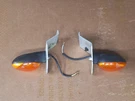 Ducati Monster Front Turn Signals Brack 53040073A 53040083A 83011942A 83011952A. Fixed Price $100.00.