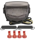 Bikemaster Integrated Taillight Smoke Lens TZH-230-INT-S Tinted 26-1719 261719. Fixed Price $35.00.