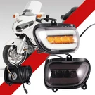 Led Front Turn Signals For Honda 2006-2016 GL1800 Gold Wing Mirror Smoke W/drls. Fixed Price $63.00.