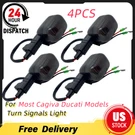 For Cagiva Ducati 2PAIR Of Turn Front /rear Signal Blinker Winker Indicators. Fixed Price $26.50.