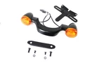 Harley Black Bullet Rear Turn Signal Bar And License Plate Fits 1999-2008 Flhr,. Fixed Price $188.99.