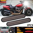 Dual Rear Fender/bagger Vertical Mount Led Rod Light Kit For Harley Davidson. Fixed Price $37.99.